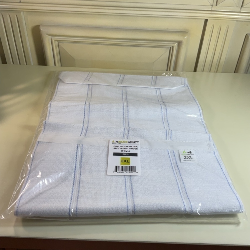 Bariatric Abdominal Binder 2X New Waist Support Compression Belt - Picture 7 of 7